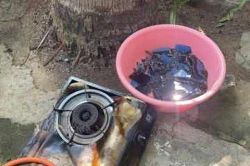 மட்டக்களப்பில் தீப்பற்றி வெடித்த எரிவாயு அடுப்பு! அதிர்ச்சி சம்பவம்