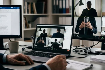 நீதிமன்ற காணொளியில் திடீரென வந்த ஆபாச படங்களால் அதிர்ச்சி! வழக்கு விசாரணைகள் நடுவே சம்பவம்