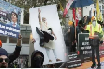 சீக்கிய மதத் தலைவர் படுகொலை சம்பவம்: கனடாவில் இந்தியாவிற்கு எதிராக பாரிய போராட்டம்