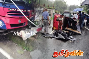 பாடசாலை மாணவன் ஓட்டிச் சென்ற முச்சக்கரவண்டியால் ஏற்பட்ட விபரீதம்