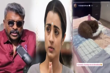 த்ரிஷாவின் நாய் வீடியோவால் எழுந்த புதிய சர்ச்சை - புலம்பிய இணையவாசிகள்