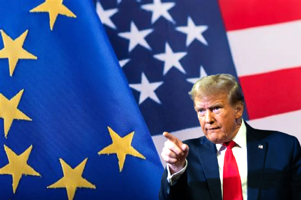 US EU tech regulation dispute 2025, Trump threatens tariffs on EU tech firms, USTR statement EU digital markets act, Accenture DHL Siemens Spotify targeted, EU antitrust fines Google Musk X network, US retaliation against EU digital taxes, Thomas Regnier EU Commission response, Canada rescinds digital services tax Trump, US EU trade tensions technology sector, Washington vs Brussels tech policy clash