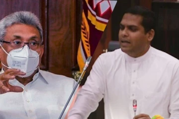 ஹரினை கடுமையாக திட்டிய ஜனாதிபதி கோட்டாபய