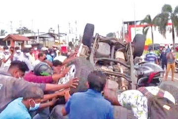 வெலிசர கோர விபத்து:  தந்தைக்கும் மகனுக்கும் விளக்கமறியல்!