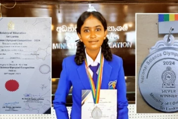 தேசிய விஞ்ஞான ஒலிம்பியாட் போட்டி; மன்னார் மாணவி வரலாற்றுச் சாதனை