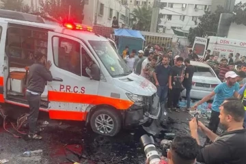 காஸாவின் மிகப் பெரிய மருத்துவமனை அருகே தாக்குதல்; WHO கவலை