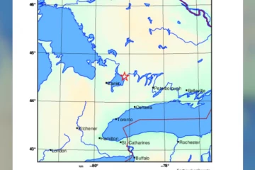 தென் ஒன்டாரியோவில் நிலநடுக்கம்
