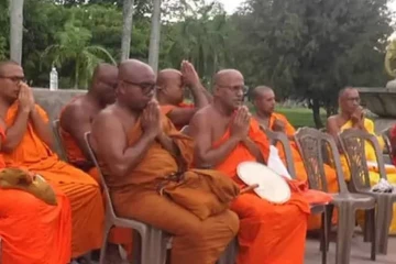 ගලගොඩඅත්තේ ඥානසාර හිමියන් නිදහස් කරන ලෙස ඉල්ලා විහාරමහාදේවි උද්‍යානයේ සත්‍යග්‍රහය අද 4 වන දිනටත්