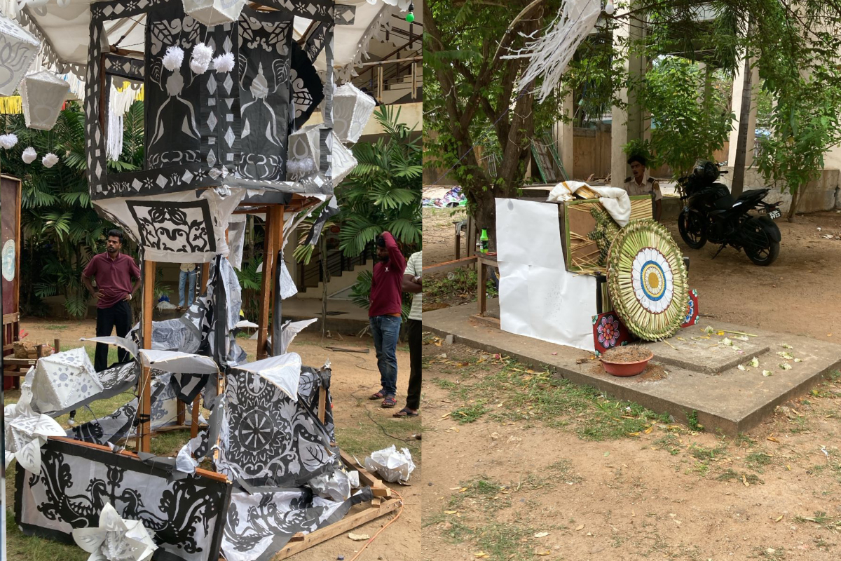யாழ்.பல்கலையில் உடைக்கப்பட்ட வெசாக் கூடு - காவல்துறை தீவிர விசாரணை | Vesak Hut Broken At Jaffna University