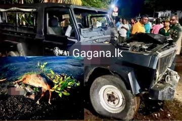 හදිසි අනතුරකින් STF නිලධාරීන් 02ක් මියයයි..තවත් 06ක් රෝහල් ගත කෙරේ.(PHOTOS)