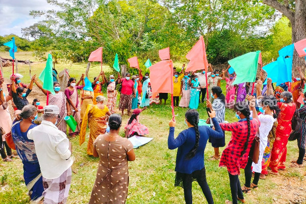 கௌரவமான உரிமைகளுடன் கூடிய அரசியல் தீர்வுக்கான மக்கள் குரல் (Video) | Sri Lanka Tamil Peoples Protest Today