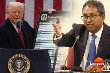 ට්‍රම්ප්ගේ බද්දෙන් ගැලවීමට හර්ෂගෙන් යෝජනාවක්! (VIDEO)