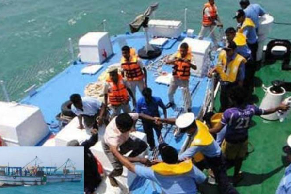 தமிழக மீனவர்கள் 20 பேரை கைது செய்த இலங்கை கடற்படை: எல்லை தாண்டியதாக குற்றச்சாட்டு | Srilankan Navy Arrests Tamilnadu Fishermen