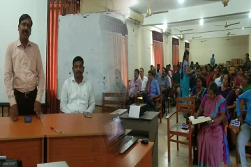 கிளிநொச்சியில் மூன்றாண்டு திட்ட முன்மொழிவு கலந்துரையாடல்