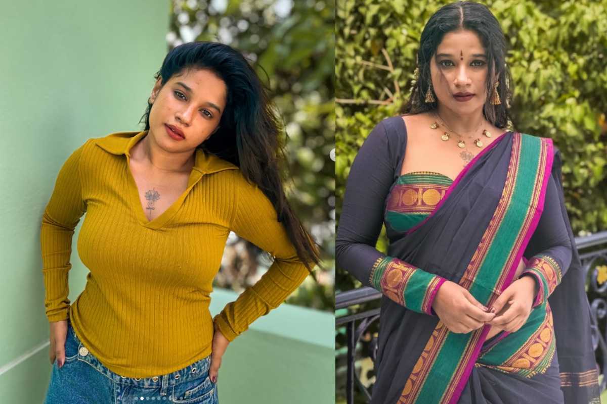 சீரியல் நடிகை கேப்ரியல்லா செல்லஸின் ரீசெண்ட் புகைப்படங்கள்.. | Gabrella Sellus Recent Black Photoshoot