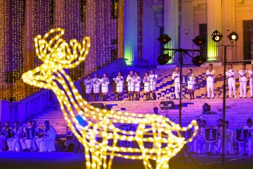 ஜனாதிபதி அலுவலக வளாகத்தில் களைகட்டிய கிறிஸ்மஸ் நிகழ்வு!