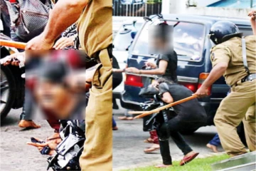 பொது மக்களை கொடூரமாக தாக்கிய அதிரடி படையினர் - சர்ச்சையை ஏற்படுத்தியுள்ள வீடியோ