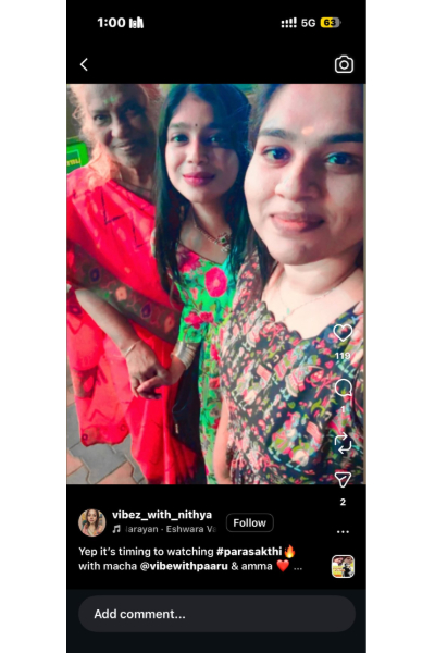 பிக்பாஸ் 9ல் இருந்து வெளியேறிய பின் Vj பார்வதி எங்கே சென்றுள்ளார் பாருங்க... போட்டோ இதோ | Vj Paaru Comeout After Bigg Boss 9