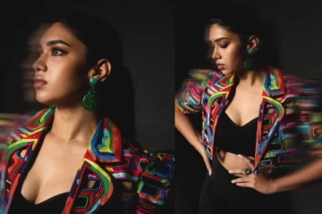 ட்ரெண்டி லுக்கில் ரஜினி பட நடிகை துஷாரா.. ஆளே மாறிட்டாரே!