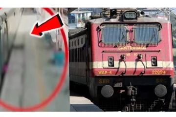 ரயிலில் தவறி விழுந்த சிறுவன் - தாயின் கண் முன்னே நேர்ந்த கொடூரம்!