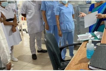 அவசர சிகிச்சைப் பிரிவில் உள்ள வைத்தியர்கள் குழாமுக்கு கோவிட்