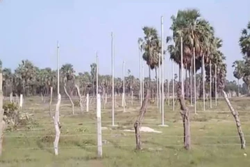 நில அபகரிப்பு விவகாரம் ; யாழில் தனிநபரின் அட்டகாசத்தால் விவசாயிகள் பாதிப்பு