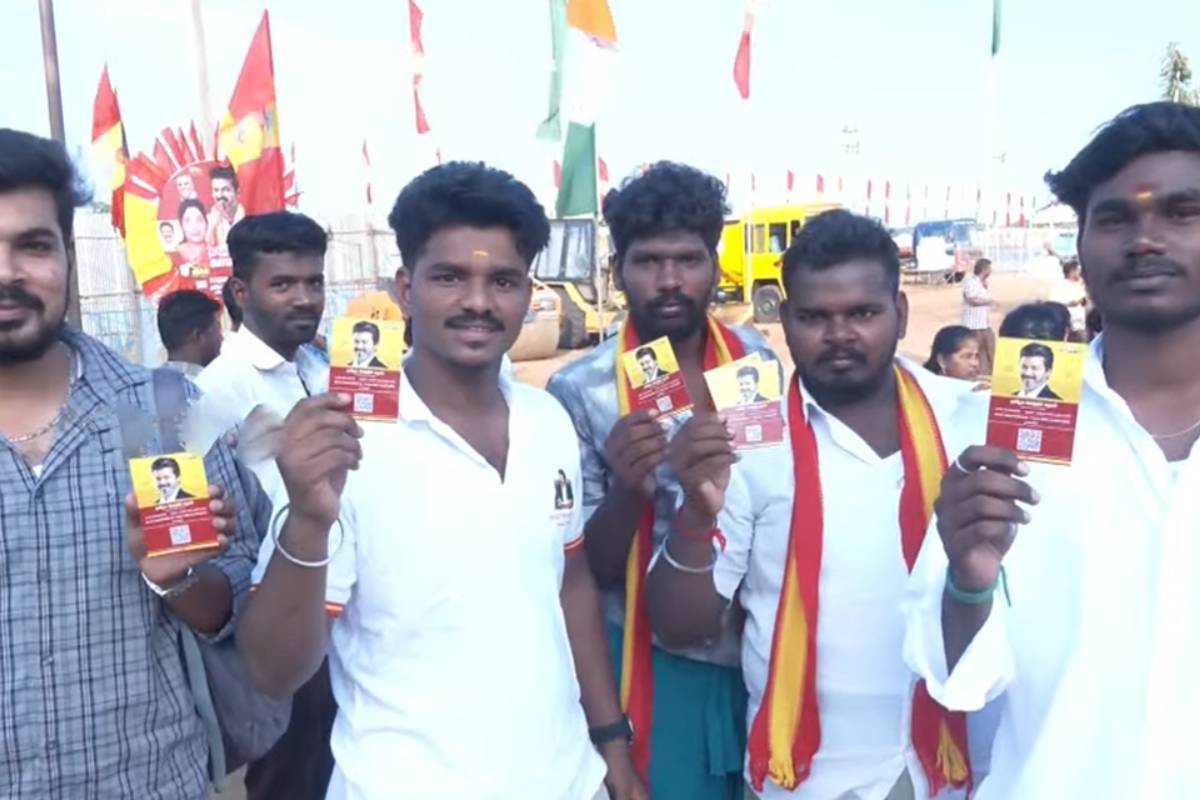 தாராபும் பொதுக் கூட்டத்தில் முதல்வர் விஜய் பரப்புரை.., பிரமாண்ட ஏற்பாடுகள் தீவிரம் | Chief Minister Vijay At Dharapuram Public Meeting