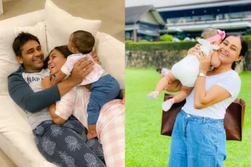 "..බන්ඩියේ ඉද්දී ටකේෂී,දැන් මොකක්ද..?" මාස හයකට පසු නමක් ලැබුනු සාරංගගේ සහ දිනක්ෂීගේ පුංචි සුරතලිය - කට්ටියම එකතු වෙලා නමක් දැම්මේ මෙන්න මෙහෙමයි..(VIDEO / PhOTOS)