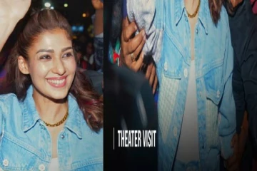 கூட்டத்தில் நயன்தாரா கையை பிடித்து இழுத்த நபர் ... கடுப்பான விக்னேஷ் சிவன்