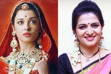 அச்சு அசல் நடிகை ஐஸ்வர்யா ராய் போல் மாறிய தொகுப்பாளினி டிடி - கண்களை கொள்ளைகொள்ளும் அழகு