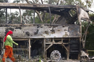 மெக்சிகோவில் ஏற்பட்ட கோர விபத்தில் 41 பேர் உயிரிழப்பு