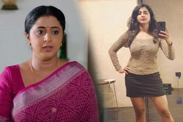 40 வயதிலும் இளம் ஹீரோயின் போல ஜொலிக்கும் எதிர்நீச்சல் ஈஸ்வரி!