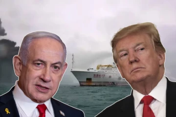 வெடித்துச் சிதறிய சீனக் கப்பல் - சிக்கிய ட்ரம்பின் இரசகிய பயணம்