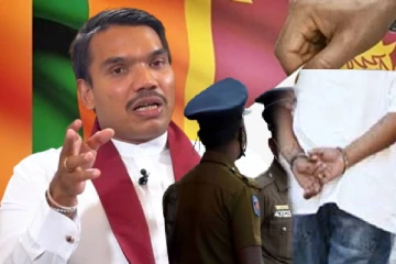 நாமலின் கூட்டத்திற்கு துப்பாக்கியுடன் வந்த மாணவர்களால் பரபரப்பு