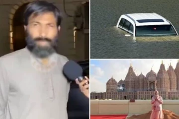 துபாய் வெள்ளத்தில் மிதக்க இந்து கோயில் தான் காரணம்..பாகிஸ்தானியர் சர்ச்சை பேச்சு!