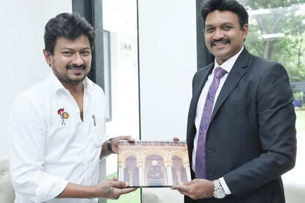 உதயநிதி ஸ்டாலினைச் சந்தித்த செந்தில் தொண்டமான் | Senthil Thondaman Met Udayanidhi Stalin