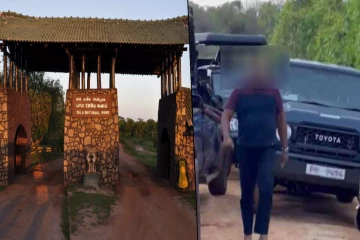 யால தேசிய சரணாலயத்திற்குள் சுற்றுலாப் பயணிகள் செய்த மோசமான செயல் ; பொலிஸாரின் அதிரடி
