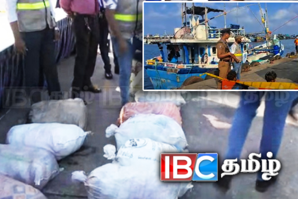 பலநாள் கடற்றொழில் படகிலிருந்து பெருமளவு போதைப்பொருட்கள் கண்டுபிடிப்பு!