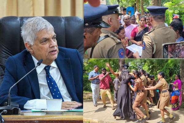 வவுனியா சென்ற ரணில்! உள்நுழைய முற்பட்ட இருவர் கைது: தொடரும் பதற்ற சூழல் (படங்கள்) - ஐபிசி தமிழ்