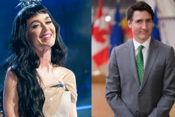 பாப் பாடகி கேத்தியுடன் அரை நிர்வாண கோலத்தில் ஜஸ்டின் ட்ரூடோ ; சமூக ஊடகங்களில் வைரல்