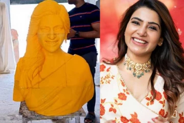 நடிகை சமந்தாவுக்கு கோயில் கட்டிய ரசிகர்! வைரலாகும் புகைப்படம்