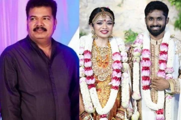 இயக்குநர் சங்கரின் மகள் திருமண புகைப்படம்! மாப்பிள்ளை இந்த கிரிக்கெட் வீரர்தான்?