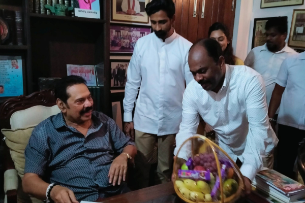 ජීවන් තොණ්ඩමන් මහින්ද බලන්න කාල්ටන් යයි | Jeevan Thondaman Meets Mahinda Rajapaksa