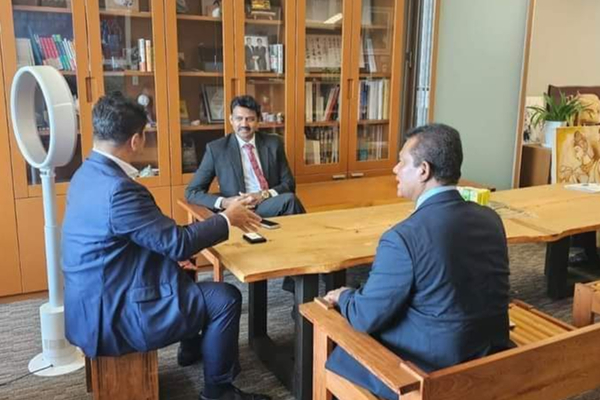 ஜப்பானுக்கு விஜயமானார் ஆளுநர் செந்தில் தொண்டமான்! | Governor Senthil Thondaman Visits Japan