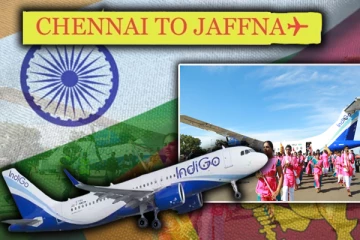 சென்னைக்கும் யாழ். பலாலிக்குமிடையே ஆரம்பமான புதிய விமான சேவை !