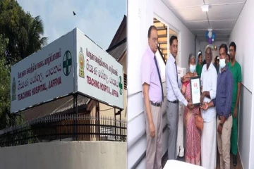 மகனின் சிறுநீரகத்தை இன்னொருவருக்கு தானமாக வழங்கிய பெற்றோர் - யாழ். வைத்தியசாலையில் கௌரவிப்பு!
