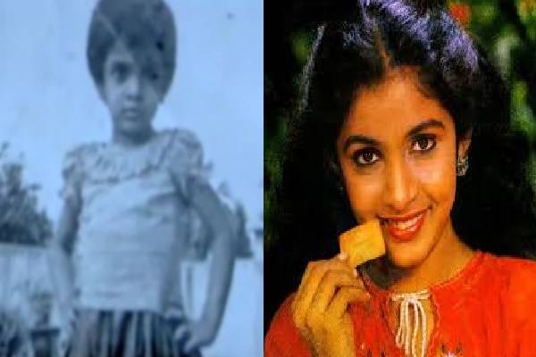 சூப்பர் ஹிட் ரிஜினி பட நடிகை: இந்த புகைப்படத்தில் இருக்கும் பெண் யார்ன்னு தெரியுதா? | Actress Ramya Krishnan Childhood Photo Viral