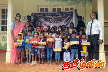 நானுஓயா கிளாரண்டனில் கற்றல் உபகரணங்கள் வழங்கி வைப்பு