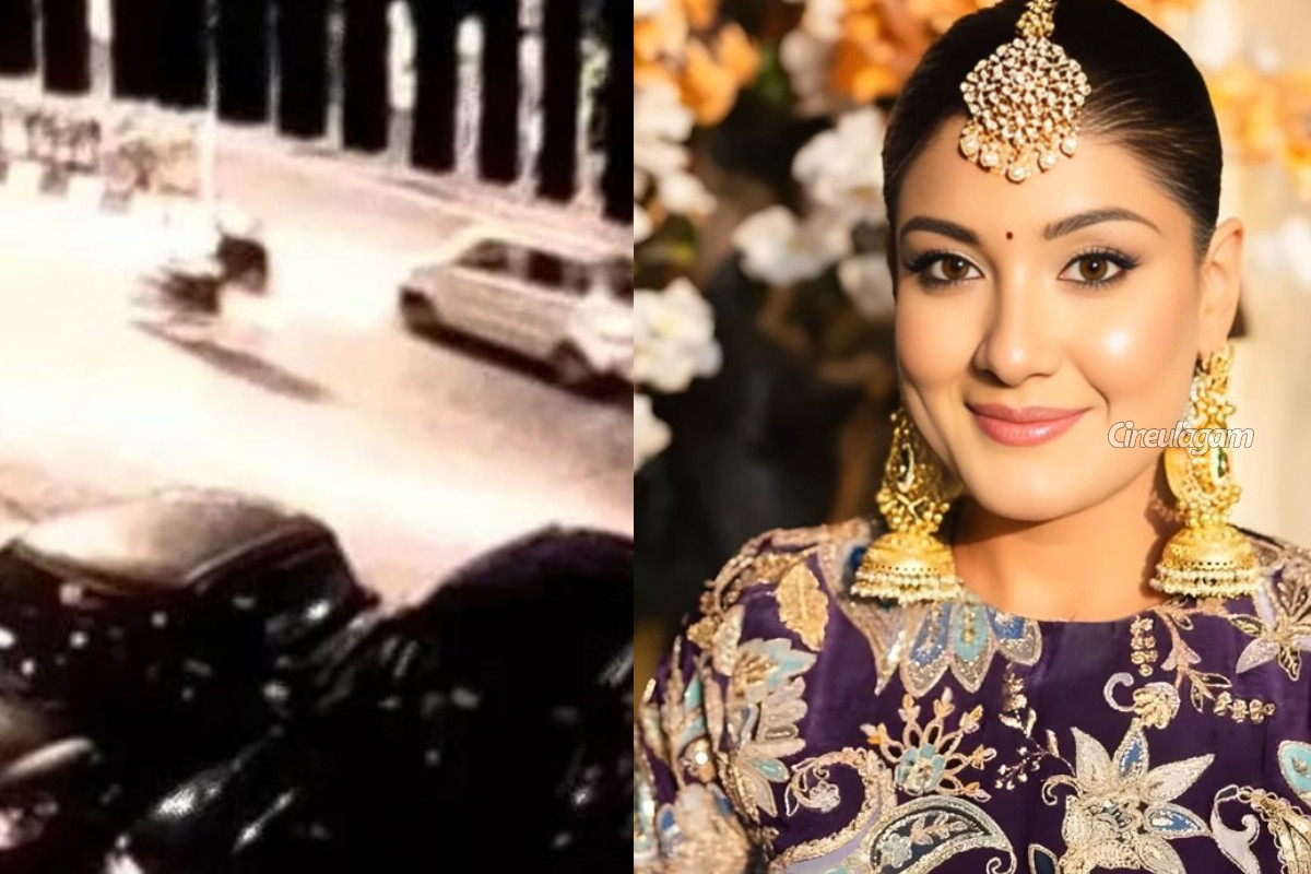 கார் விபத்தில் இளம் நடிகை மரணம்.. வெளியான சிசிடிவி வீடியோ | Actress Harshil Kalia Dead In Car Accident