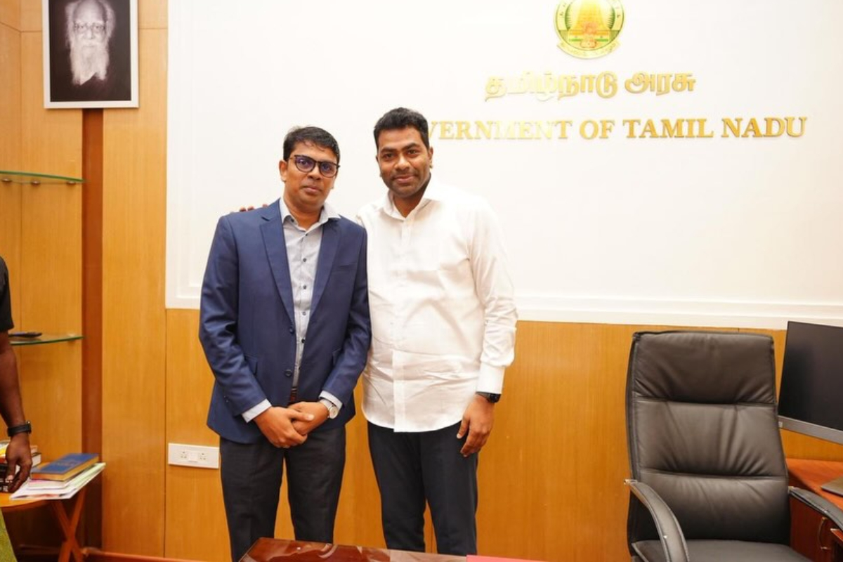 ஆதவ் அர்ஜுனாவை சந்தித்த அர்ச்சுனா எம்.பி. | Aadhav Arjuna Meets Archchuna Mp In Chennai